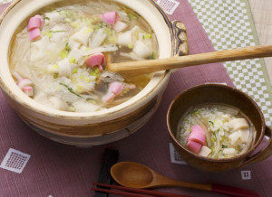 ごはん便り12月号「結び蒲鉾雑炊」