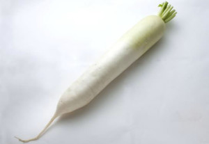 今月のピックアップ食材　大根