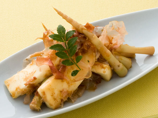 堀知佐子さんの姫竹とはんぺんの土佐煮