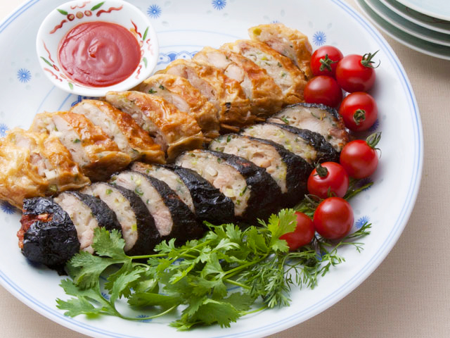 ウィニーさんの鶏捲(ジーチュエン)