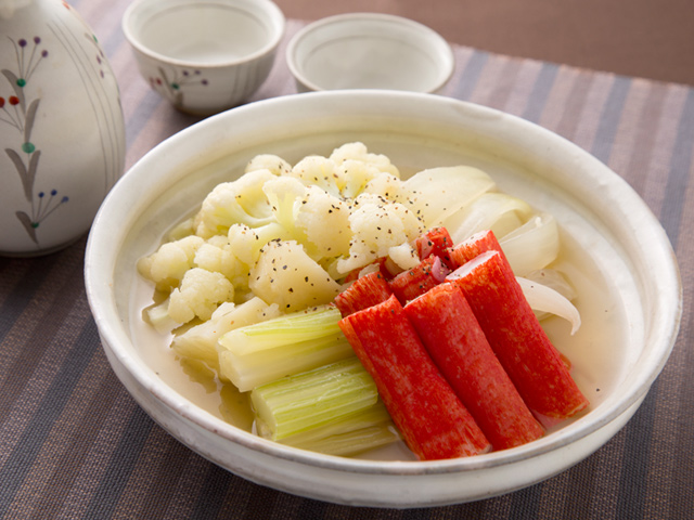 野崎総料理長の蟹かまポトフ