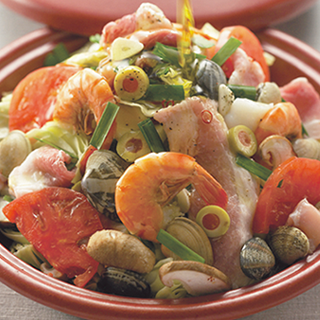 山海のオリーブ蒸し(長崎県)