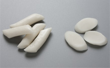 左はトッポキ用、右はスープ用の「トック」