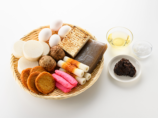 岐阜風おでん材料