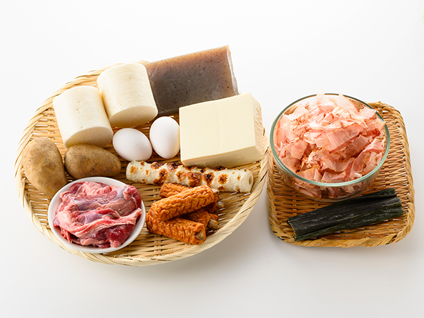 和歌山風おでん材料