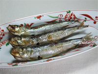 岐阜県:焼きイワシ