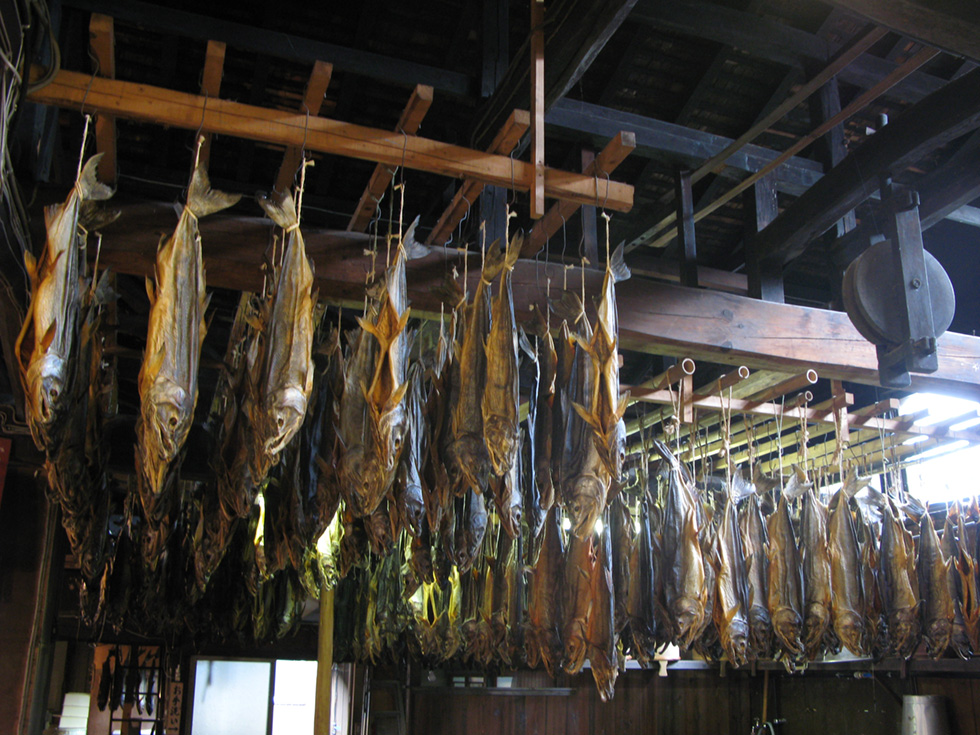 新潟県村上市の塩引き鮭