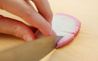 飾り切り　松　step.1